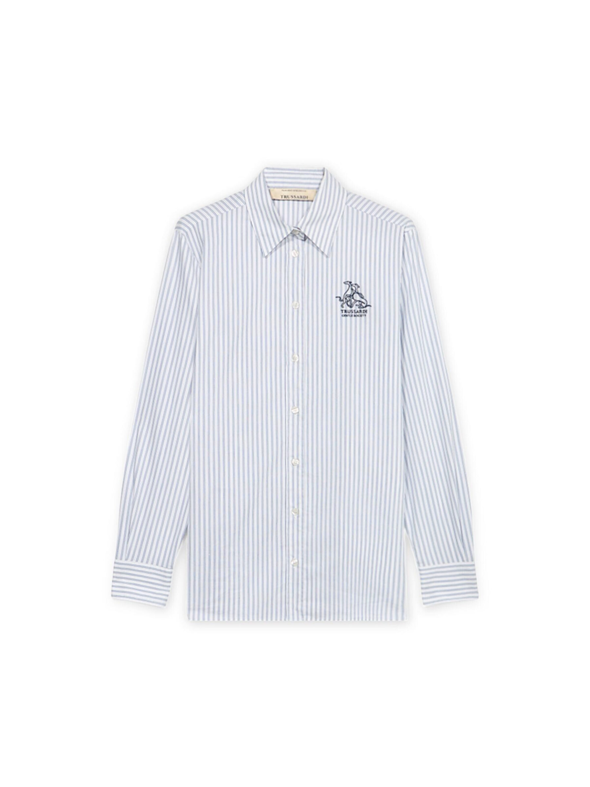 Camicia da donna di Trussardi in blu: frontale