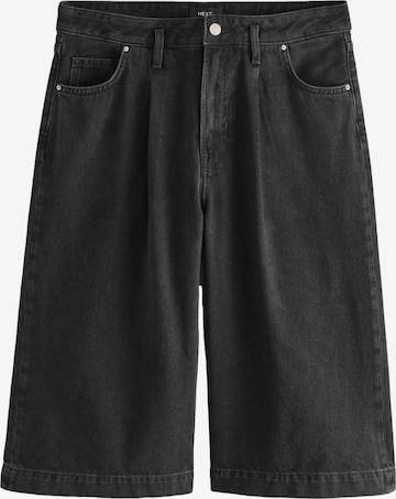 juoda Next Plačios klešnės Kelnės: priekis