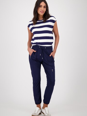 monari Tapered Broek in Blauw