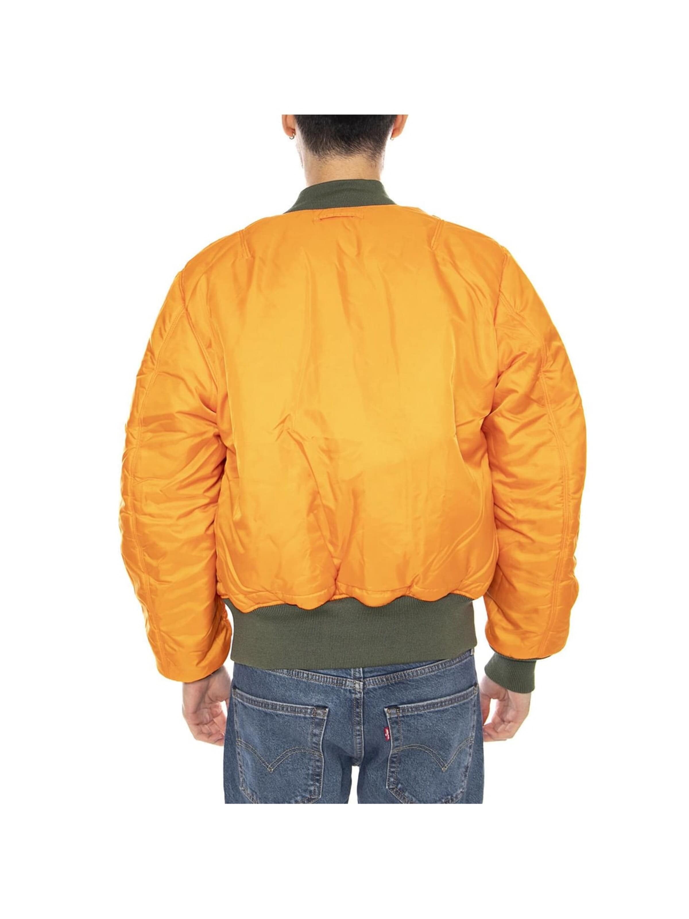 ALPHA INDUSTRIES Between-season jacket 'MA-1 Sage Green Jacket -- Men's Jacket' in Green