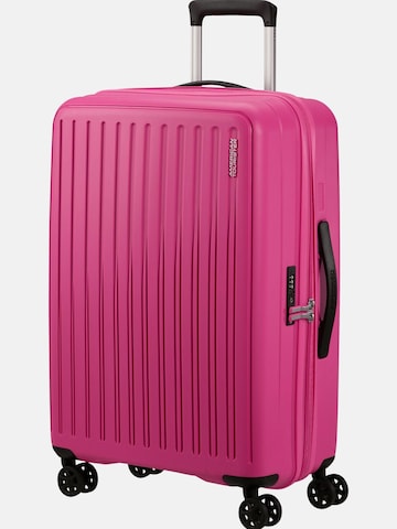 American Tourister Trolley 'REJOY SPINNER 68/25 TSA'‌‌‌‌ in Pink