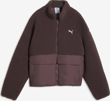 Veste mi-saison 'Re:Fibre' PUMA en marron : devant