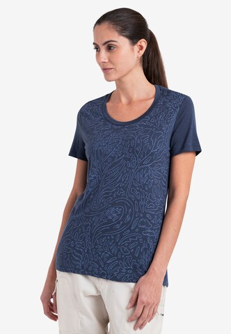 ICEBREAKER Funkcionalna majica 'Tech Lite III' | modra barva