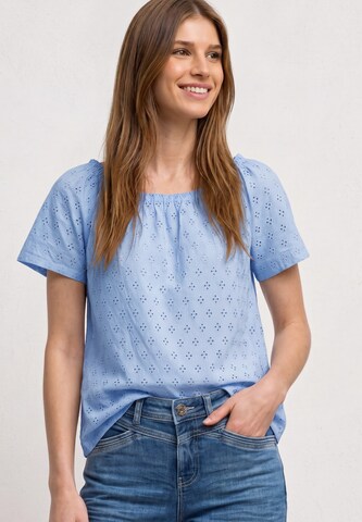 STREET ONE Bluse in Blau: Vorderseite