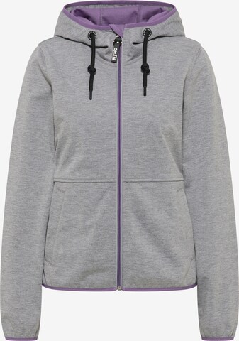 myMo ATHLSR Funktionsjacke in Grau: predná strana