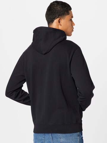 EDWIN Sweatshirt in Schwarz