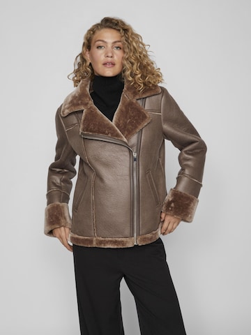 VILA Between-Season Jacket 'AVI' in Brown: front