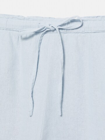 Pull&Bear Štandardný strih Nohavice - Modrá