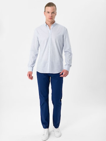 Coupe regular Chemise Moxx Paris en bleu