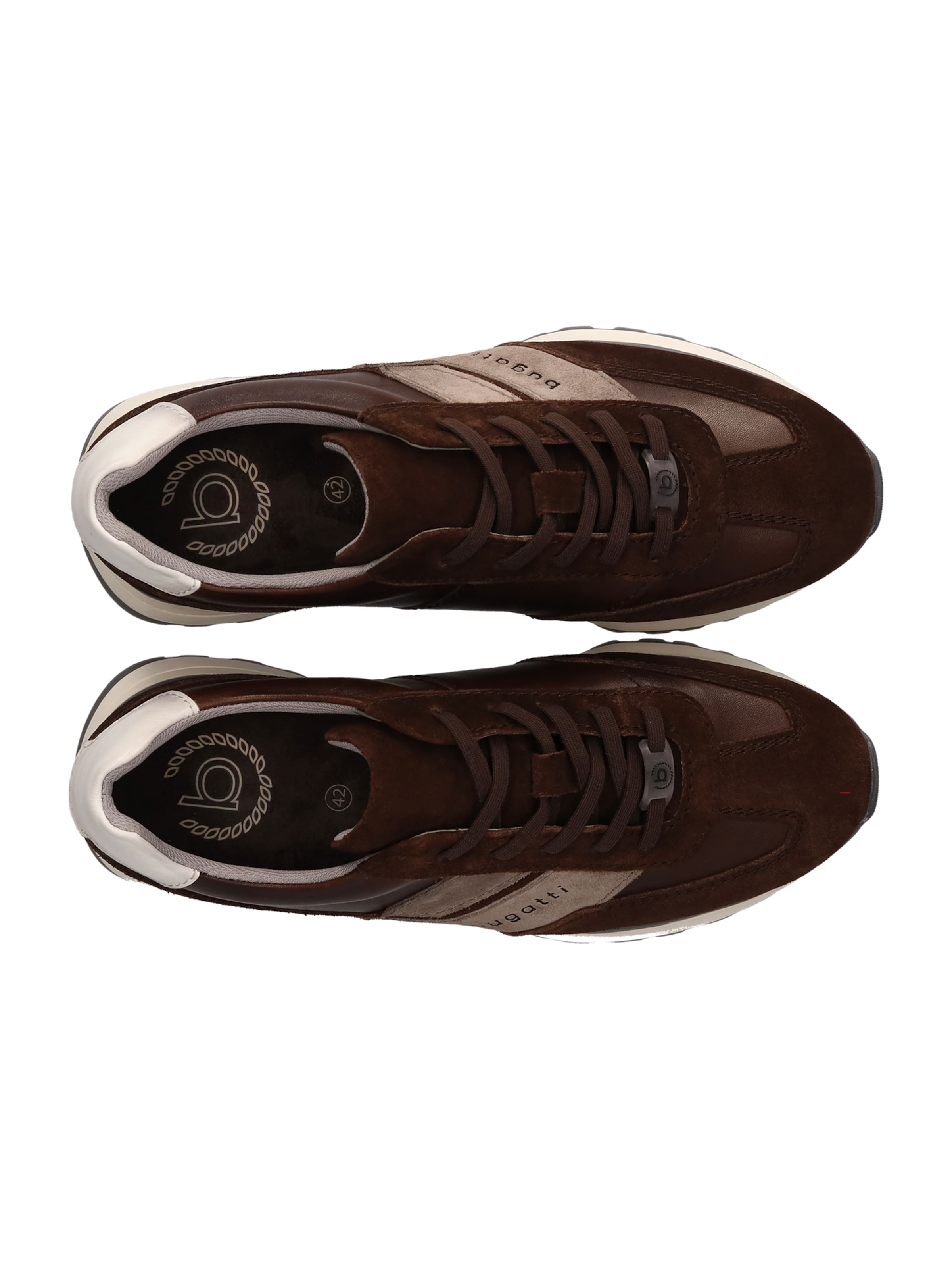 Sneaker low de la bugatti pe maro