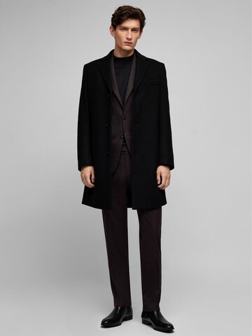 Manteau mi-saison 'Chesterfield' HECHTER PARIS en noir