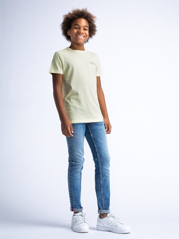 Petrol Industries Shirt 'Coraluxe' in Geel