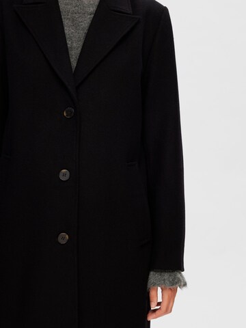 SELECTED FEMME Between-seasons coat 'ALMA' in Black