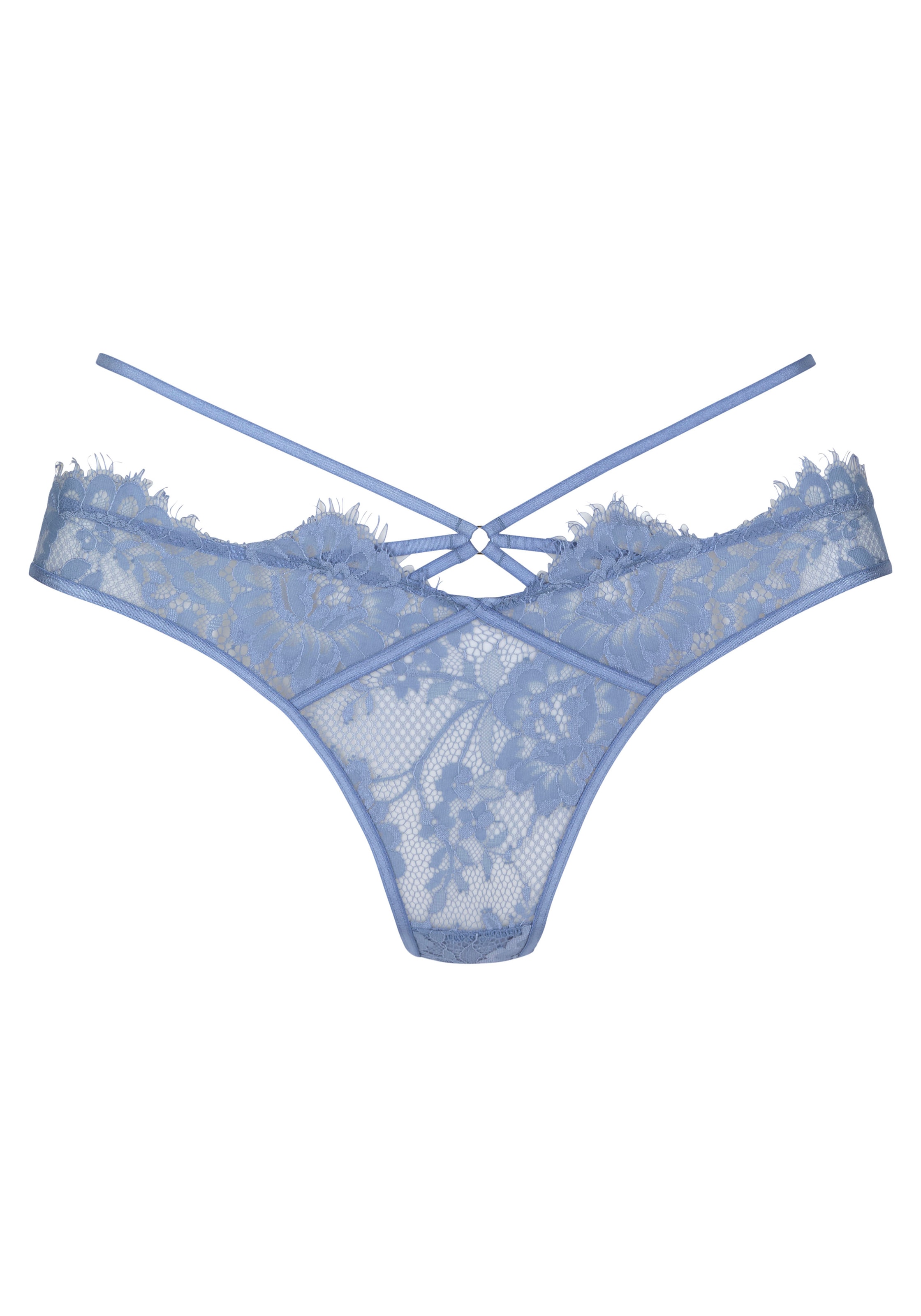 LASCANA String in Blue: front