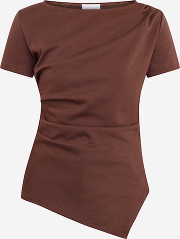 Tricou 'Veda' de la SISTERS POINT pe maro: față