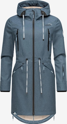 MARIKOO Tussenparka in Blauw: voorkant