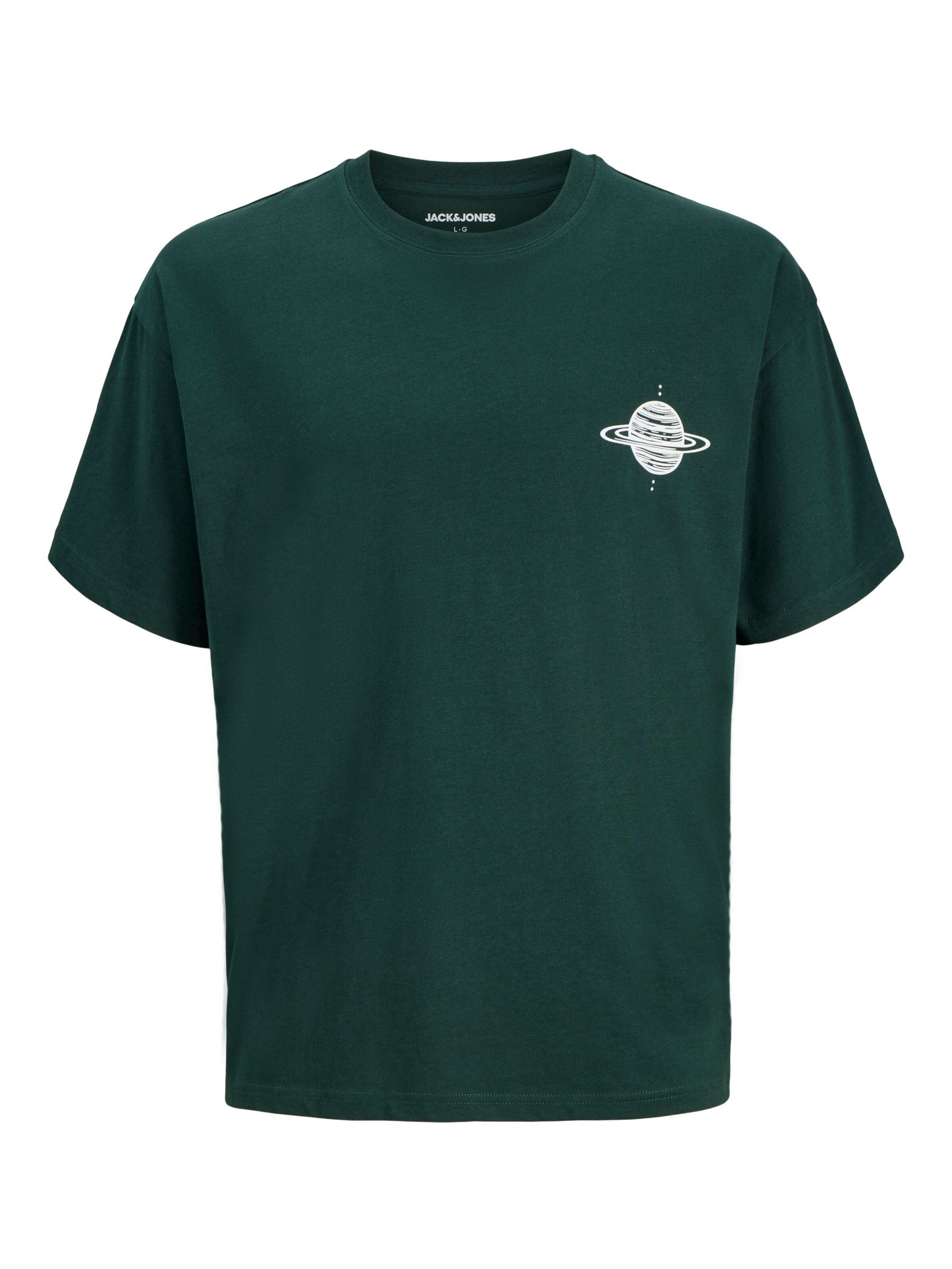 Jack & Jones Junior Футболка 'JJASTRO' в Зеленый: спереди