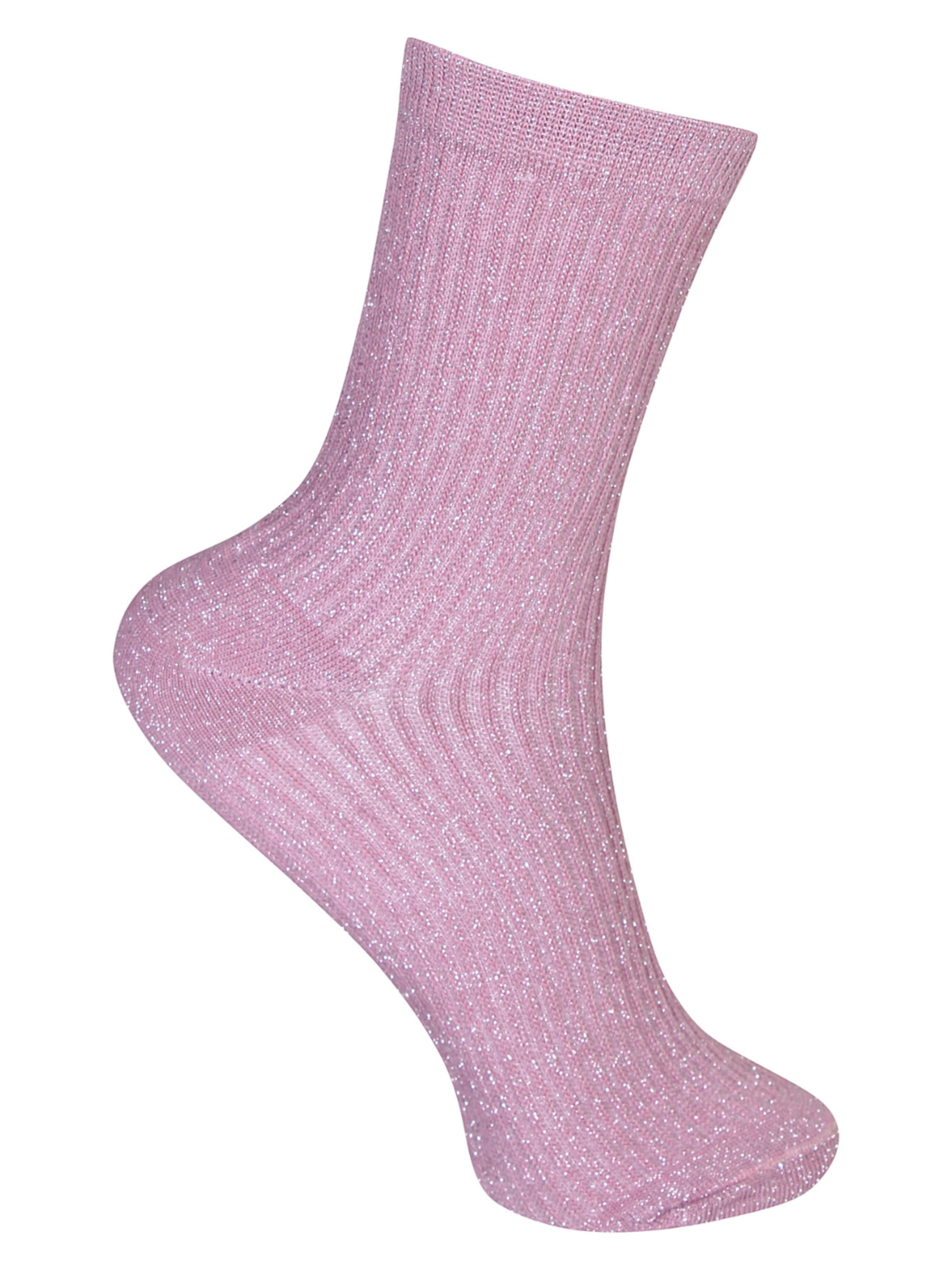 Zhenzi Sokken 'Luana 701' in Roze: voorkant