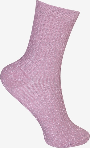 Zhenzi Sokken 'Luana 701' in Roze: voorkant