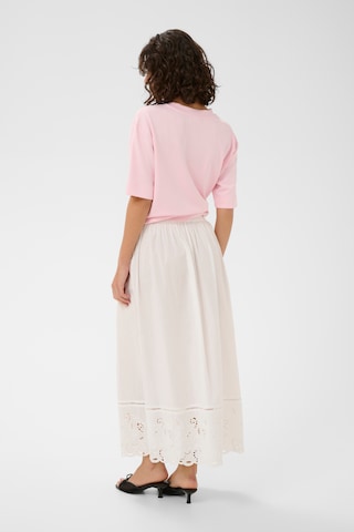 Kaffe Rok 'KAgertrud' in Wit