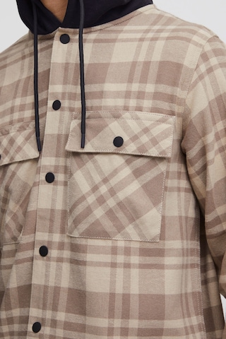 !Solid Regular fit Button Up Shirt 'Zachary ' in Beige