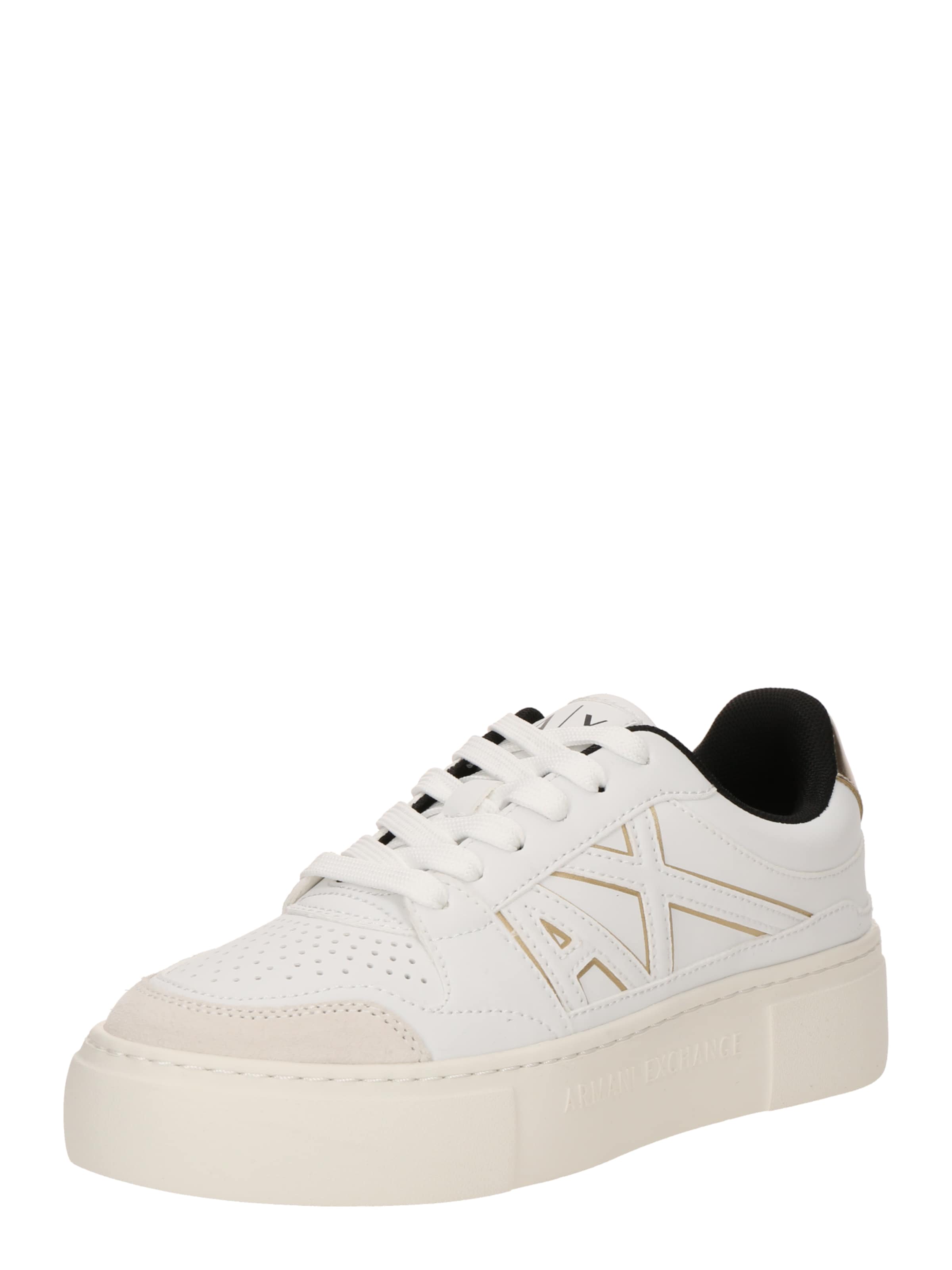 balts ARMANI EXCHANGE Zemie brīvā laika apavi: no priekšpuses