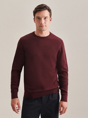 Pull-over SEIDENSTICKER en rouge : devant