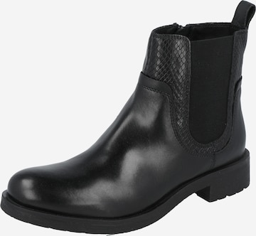 GEOX Chelsea boots 'RAWELLE' i svart: framsida