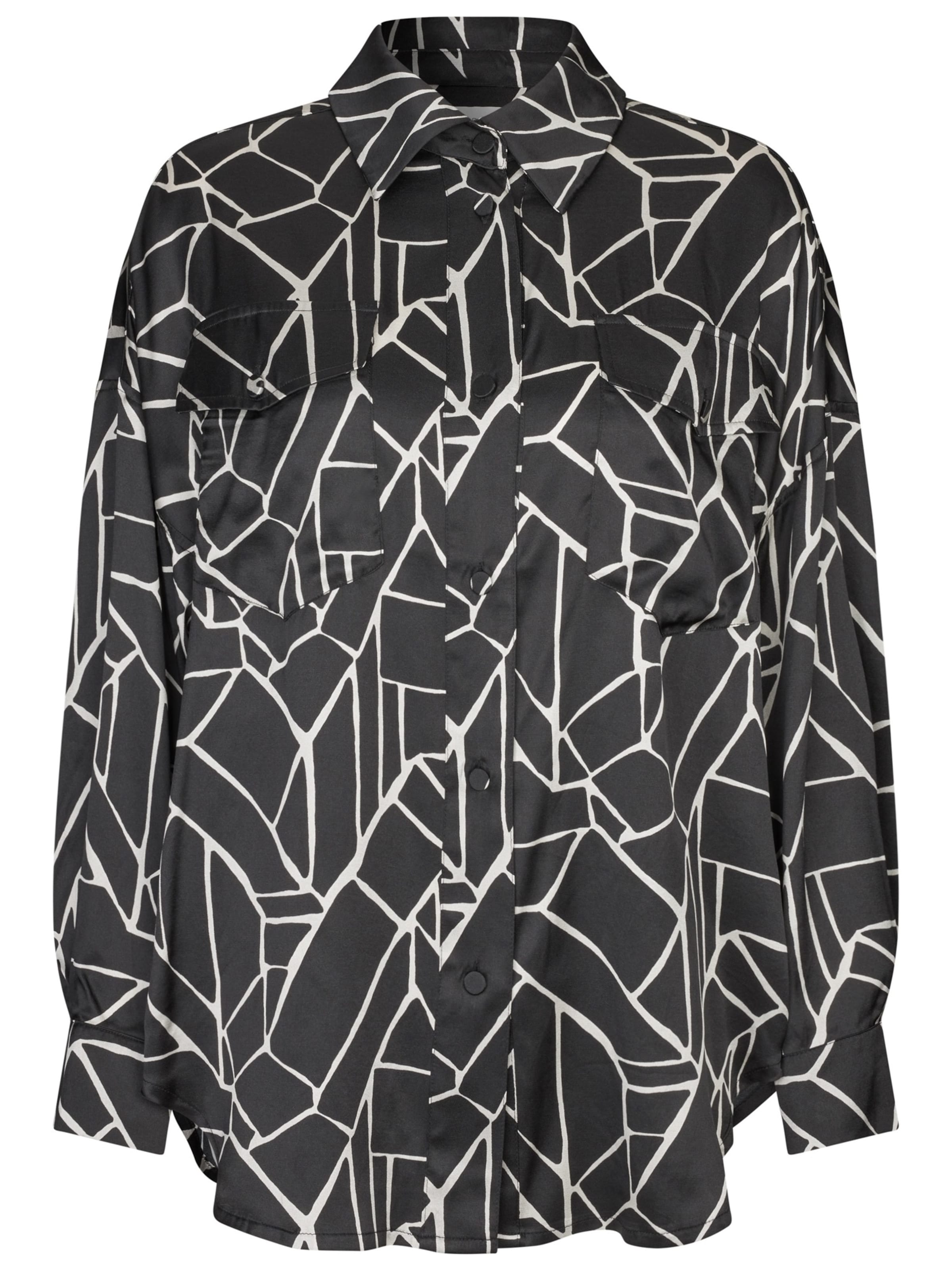 Dea Kudibal Shirt ' KammaDEA ' in Zwart: voorkant