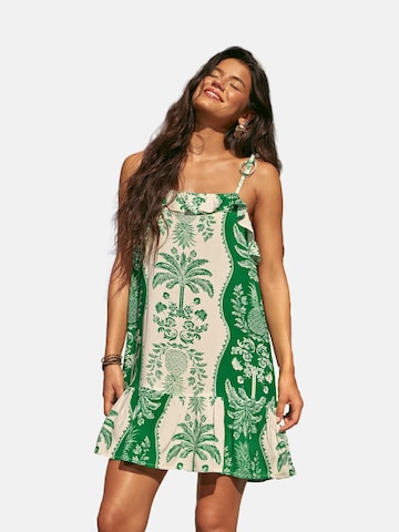 Friends Like These Poletna obleka | bež barva: sprednja stran