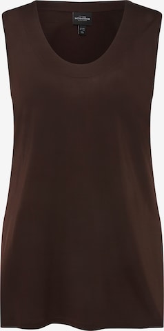 Ulla Popken Top in Brown: front