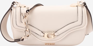 GUESS Crossbody bag 'DEA CROSSBODY FLAP' in White: front