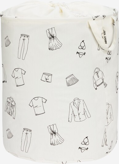 Cesta per il bucato 'Comfy L' ABOUT YOU di colore antracite / offwhite, Visualizzazione prodotti