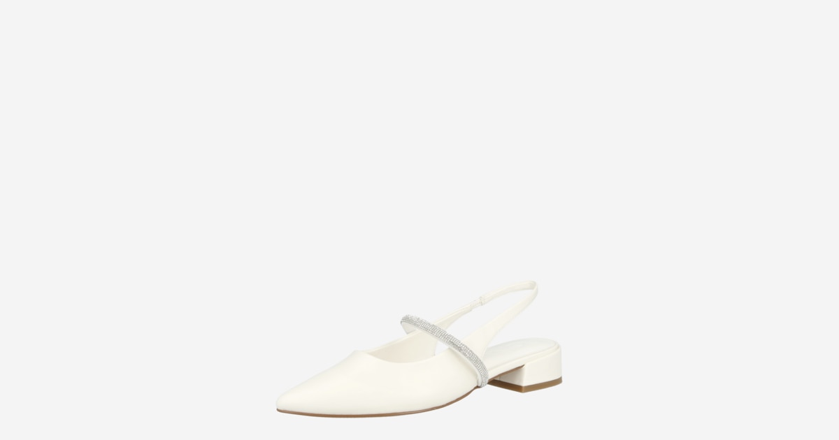 503161 ONLY Slingback Pumps 'ONLPALMA-1' in White | ABOUT YOU