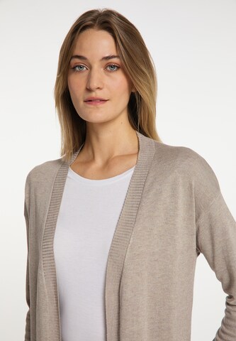 usha WHITE LABEL Knit Cardigan in Grey