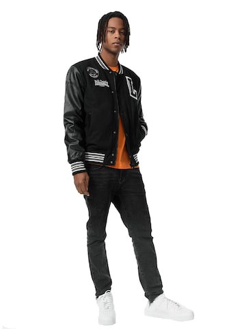 LONSDALE Övergångsjacka 'Ocford' i svart