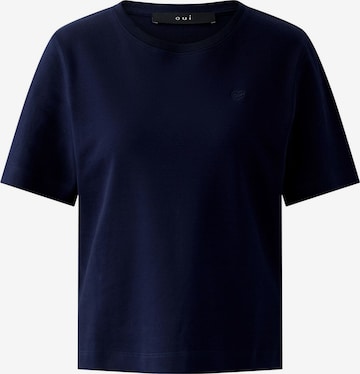 OUI T-Shirt 'Sveha' in Blau: Vorderseite