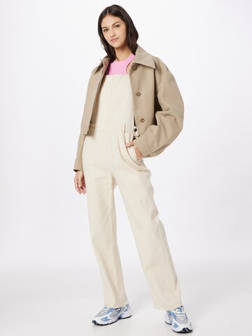 modström Loose fit Jean Overalls 'Pete' in Beige