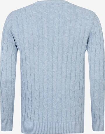 DENIM CULTURE Pullover 'Jeffrey' in Blau