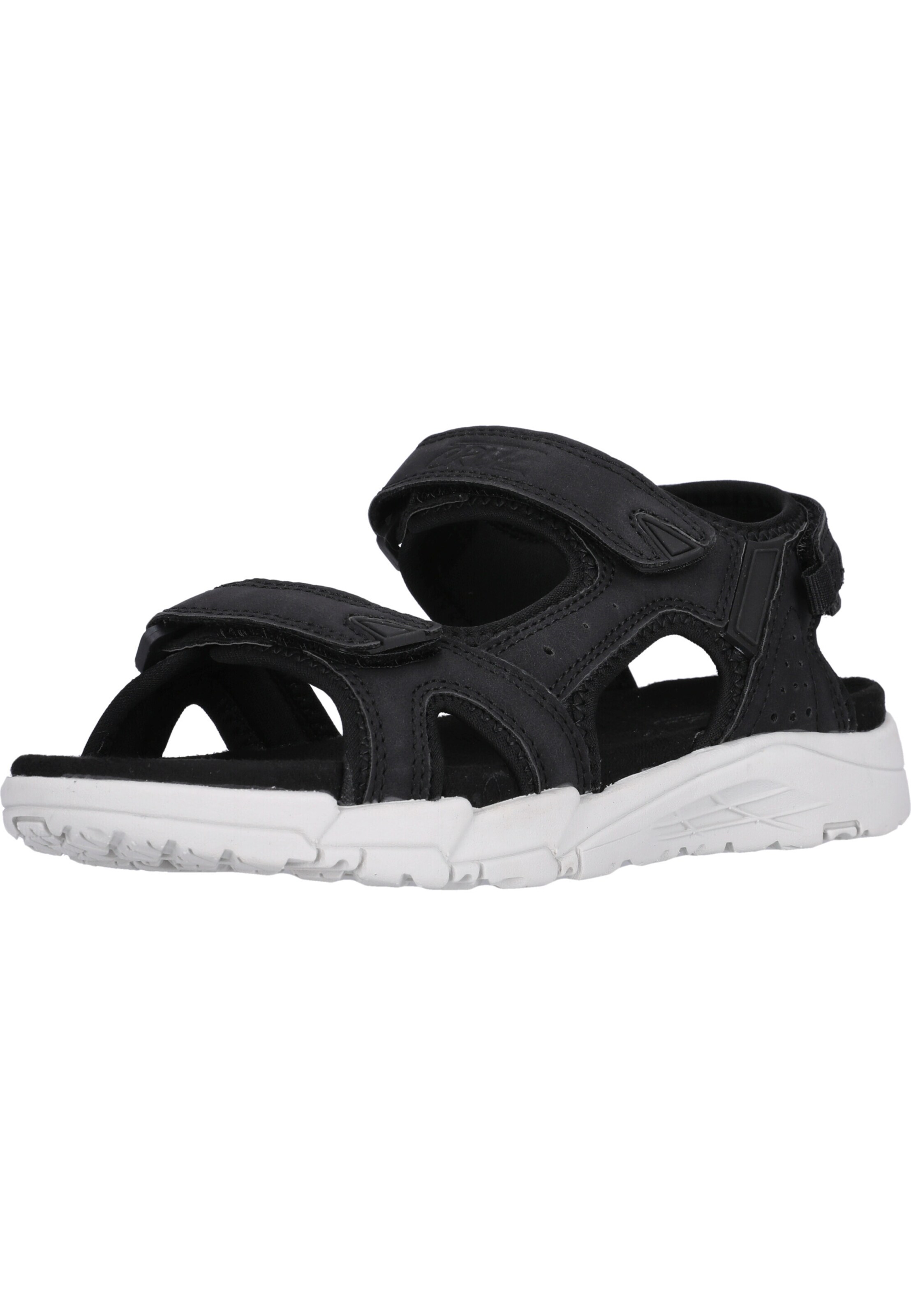 Cruz Sandal 'Auguete' in Black: front