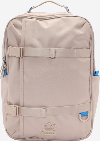ADIDAS ORIGINALS Backpack in Grey: front