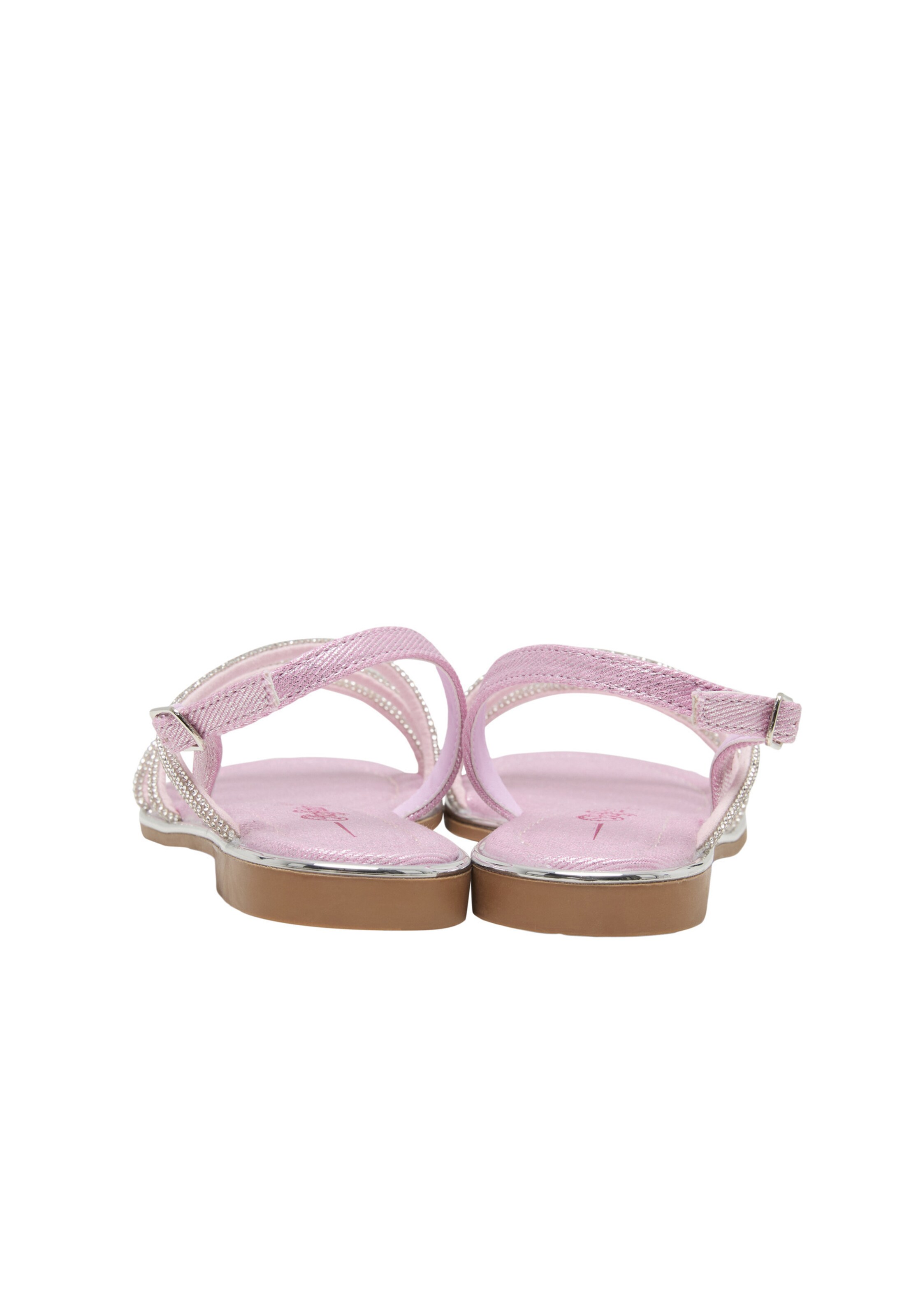 BUFFALO Páskové sandály 'Kira' – pink