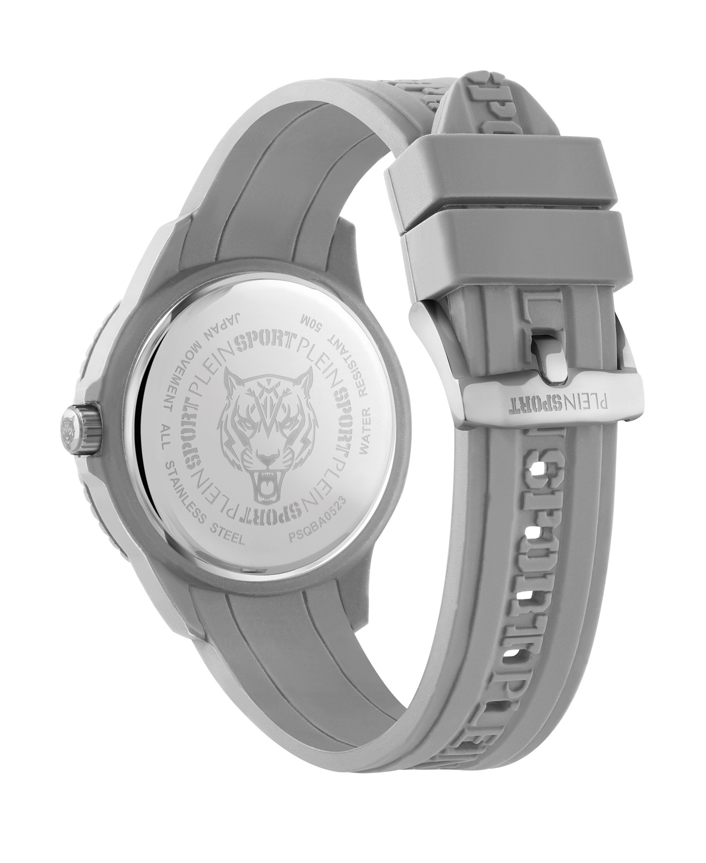 Plein Sport Analoog horloge 'Fearless' in Grijs