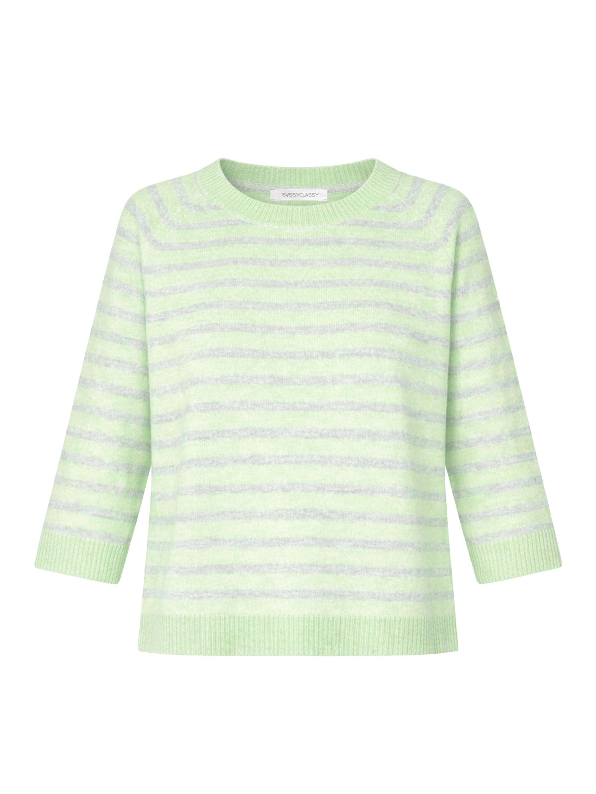 SASSYCLASSY Sweater in Yellow: front