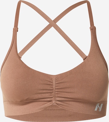 Sutien sport de la NEBBIA pe maro: față