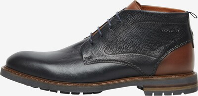 Van Lier Veterschoen 'Dino ' in de kleur Donkerblauw, Productweergave