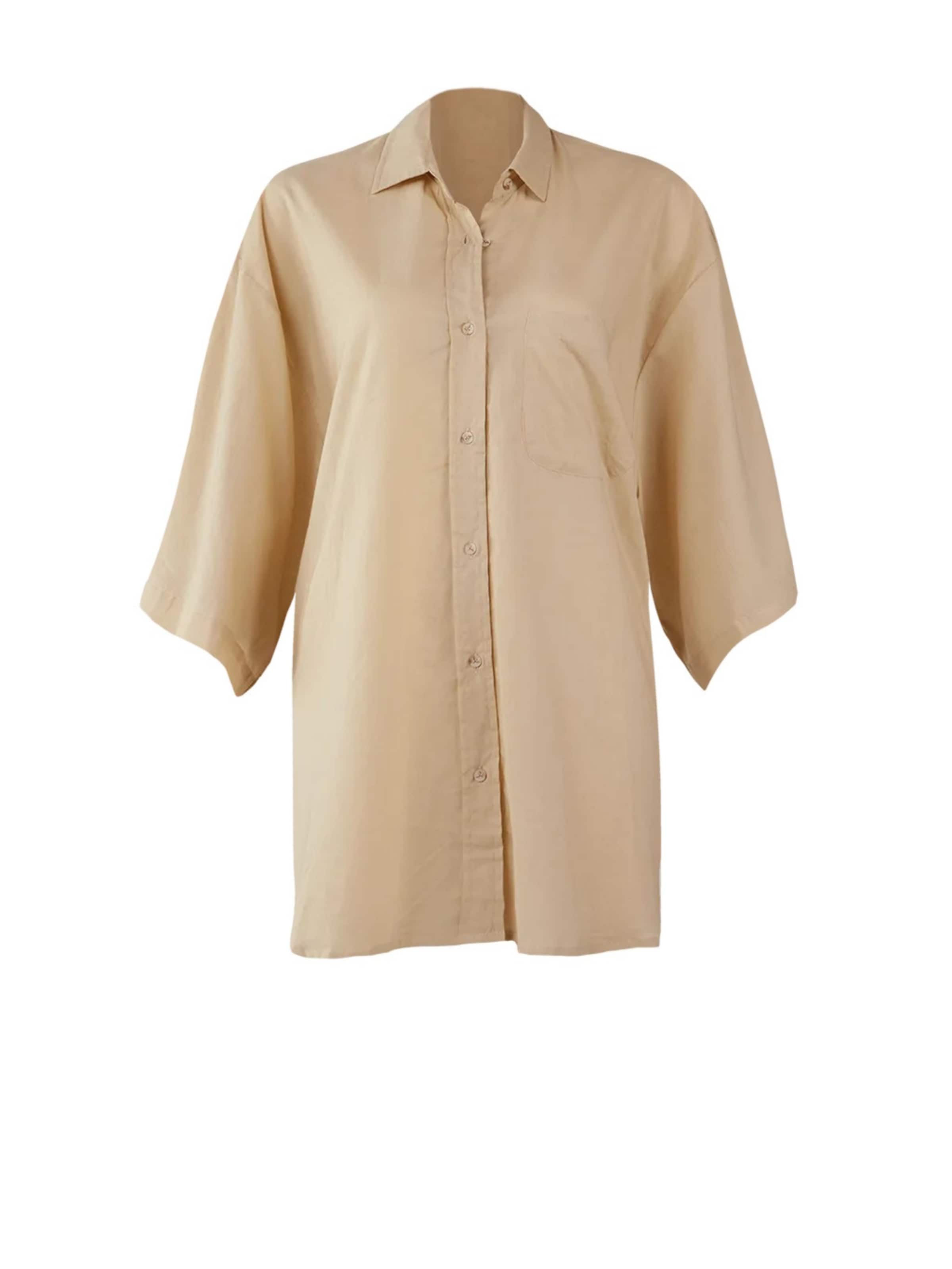 Barts Blouse in Beige: voorkant