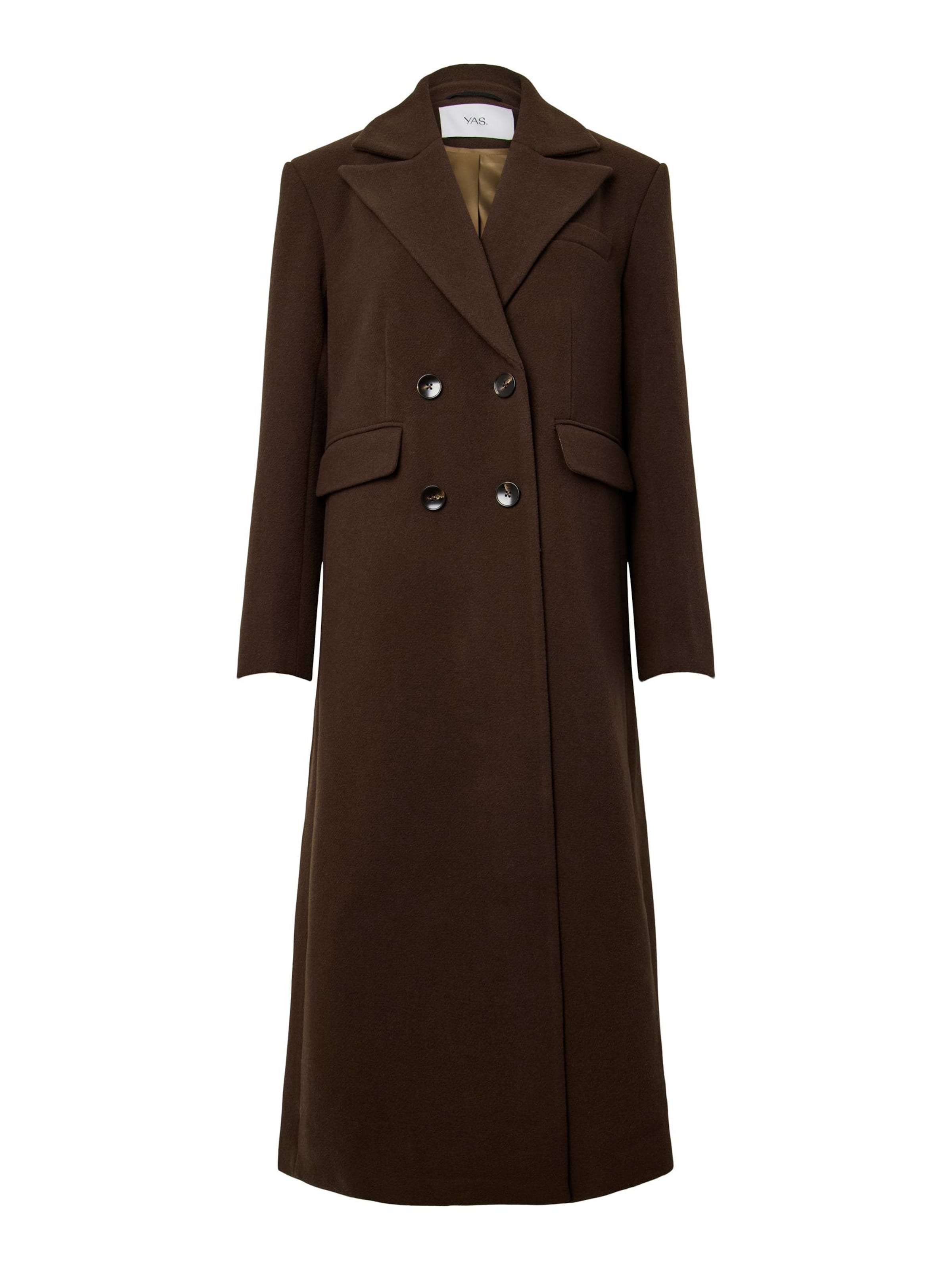 YAS - Abrigo de entretiempo 'YASRoyla' en marrón: frente