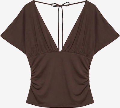 Pull&Bear Paita koossa XS värissä ruskea, Tuotenäkymä