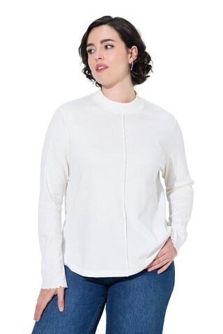 Ulla Popken Shirt in White: front